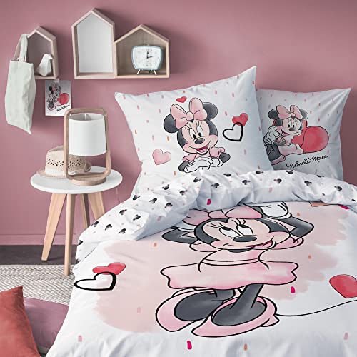 Disney Juego de ropa de cama de Minnie Mouse · Ropa de cama infantil...